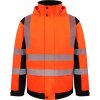 Korntex Copenhagen Softshellová reflexná bunda KX812 Signal Orange 5XL