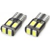 AMIO LED 12 V 1,76 W 3× SMD biela 5600 K (pätica w2, 1× 9,5d/T10) kompatibilná s CAN-BUS 5903293016220