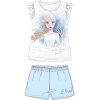 E plus M - Letné dievčenské pyžamo s krátkym rukávom Ľadové kráľovstvo - Frozen Elsa - šedé 104