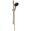 Hansgrohe Rainfinity - Set sprchovej hlavice, tyče a hadice, 3 prúdy, kefovaný bronz - 28745140