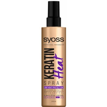 Syoss Keratin Hair Perfection Heat ochranný sprej 200 ml