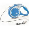 Vodítko FLEXI Comfort New XS lanko 3m/8kg modrá