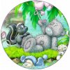 Jedlý papierový medvedík a jeho priatelia 19,5 cm - Pictu Hap - Pictu Hap