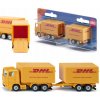 Siku Blister 1694 DHL kamion s přívěsem