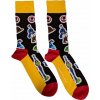 The Beatles Ponožky Portholes & Characters Black 36-40