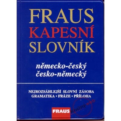 Fraus kapesní slovník německo - český - česko - německý