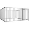 Vonkajšia voliéra pre psy 200x200x100 cm-ForU-144489