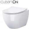 Wc s doskou softclose závesné Cersanit Zen so zadným odpadom S701-428