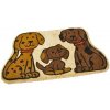Kokosová rohož Happy Dogs - 75x45x1,7cm 70930107