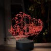 Beling 3D lampa, Parný rušeň 464.0, 16 farebná, SXR67