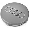 Stredová krytka kolesa AUDI 60mm strieborná matná 4B0601170