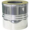 Komínová rúra 0,25m, ø 120mm, IZOL 50