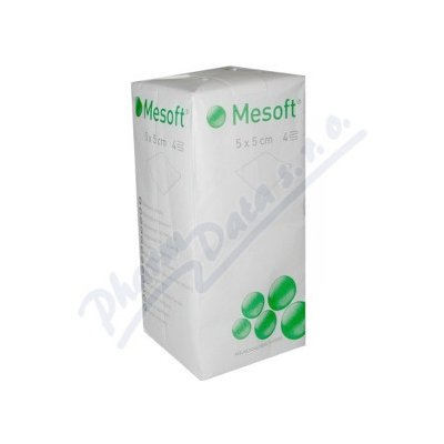 Mesoft Komprese nester. 5 x 5 cm 100 ks 157000