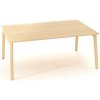 Pracovné stoly Bench ALFA ROOT 180x160cm, dub - 1 kus - 1 KS - pracovný - 160 cm - Interier Říčany - zdvojená - Alfa Root - 74.2 cm - 180 cm - dub INTERIER-RICANY