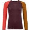 Ortovox 120 COMPETITION LIGHT LONG SLEEVE W winetasting XL; Červená triko