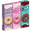 Doves farm Šišky s cukrovou polevou bez lepku 3x37g - Donuts - Jahoda