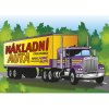 Omaľovánka A5 - Nákladné autá