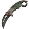 Zatvárací nôž Karambit Folder Camo Clip (CN300409)