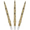 Kovové hroty Target Swiss Storm Onyx zlaté, 30mm - 3ks