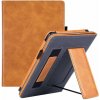 Fortress FT4011 Premium - púzdro so stojanom pre Amazon Kindle Paperwhite 5 (2021) - hnedé, magnet, AutoSleep (Obal Fortress FT4011 Premium na Amazon Kindle Paperwhite 5 (2021), magnet, vrecko, stojan