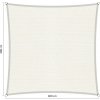 Shadow Comfort Slnečný Štvorec shadow 4,0 x 4,0 m Farba: Arktická Biela