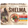 Shelma kočka kuřecí hovädzie, losos a treska 12 x 85 g