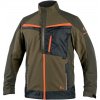 CANIS CXS NAOS PÁNSKA MONTERKOVÁ BUNDA KHAKI-OLIVOVÁ HV ORANŽOVÉ DOPLNKY 1010100530 - 50