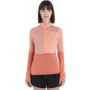 Icebreaker Merino 200 Realfleece Descender LS Half Zip Women