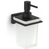 Nástěnný dávkovač tekutého mýdla Gedy Atena 448114, černý