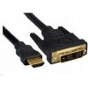 Kábel PremiumCord kphdmd2 HDMI - DVI 2 m