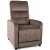 Relaxačné kreslo OTUS VELVET, cappuccino bluvel 38