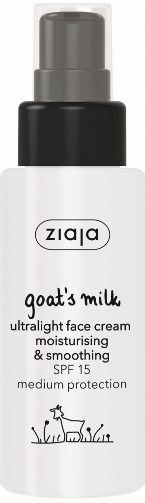 Ziaja Kozie mlieko vyhladzujúci denný krém SPF 15 50 ml