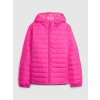 Ružová dievčenská prešívaná bunda GAP ColdControl fuchsiová XXL GAP 1200116038396