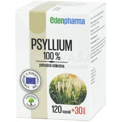 EdenPharma Psyllium 120+30 kapsúl