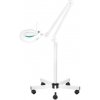 Kozmetická lupa lampa LED S5 + statív, biela