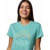 Columbia Sloan Ridge Graphic SS Tee Dámske Tričko Farba: Teal, Find Your Trail, Veľkosť: S 2077451330
