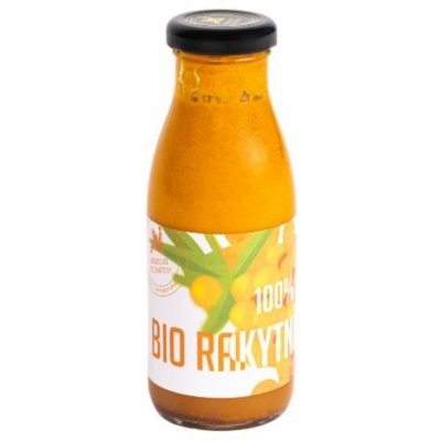 Hradecké delikatesy Rakytníková šťava 100% Bio 250 ml