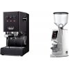 Gaggia New Classic EVO, black + Eureka Atom W 75, chrome