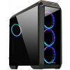 CHIEFTEC MidT Stallion II GP-02B-UC-OP/ATX/2x USB3.0/USB2.0/USB-C/bez zdroja/priehľadná bočnica/čierna