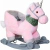 Lean Toys Hojdací koník – ružový
