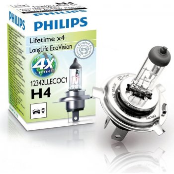 Philips longlife on sale ecovision h4