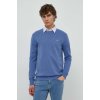 Bavlnený sveter Tommy Jeans DM0DM18895 modrá S
