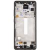 LCD Displej + Dotykové sklo + Rám Samsung Galaxy A52s 5G Farba: Čierna