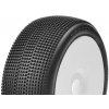 CAPTIC RACING 1/8 Off Road Buggy nalepené gumy TRACER bílé disky Soft směs 1 pár CT-15002-3-W (CT-15002-3-W)