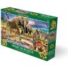 3D puzzle – africké zvieratá