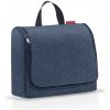 Toaletná taštička Reisenthel Toiletbag XL Herringbone dark blue