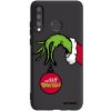 Picasee silikónový čierny obal pre Huawei P30 Lite - Grinch