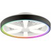 Brilliant Brilliant - LED RGBW Stropný ventilátor so svetlom GAIANO LED/48W/230V čierna +DO BI0120 + záruka 3 roky zadarmo + záruka 3 roky zadarmo