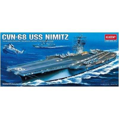 Academy Model Kit loď 14213 USS NIMITZ 1:800