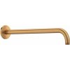 Duravit Príslušenstvo Sprchové rameno, 41 cm, kefovaný bronz UV0670028004